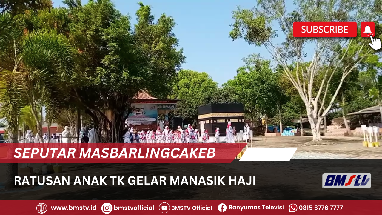 RATUSAN ANAK TK GELAR MANASIK HAJI 