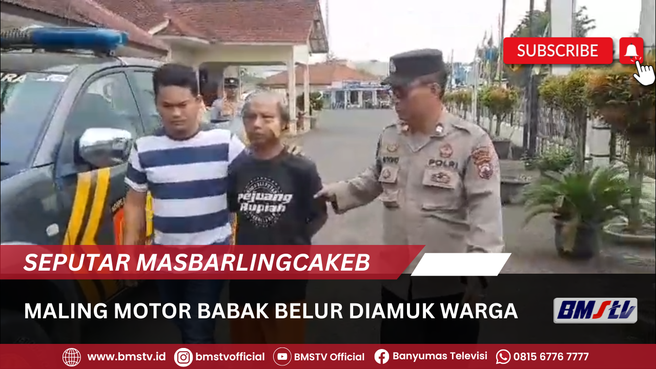 MALING MOTOR BABAK BELUR DIAMUK WARGA