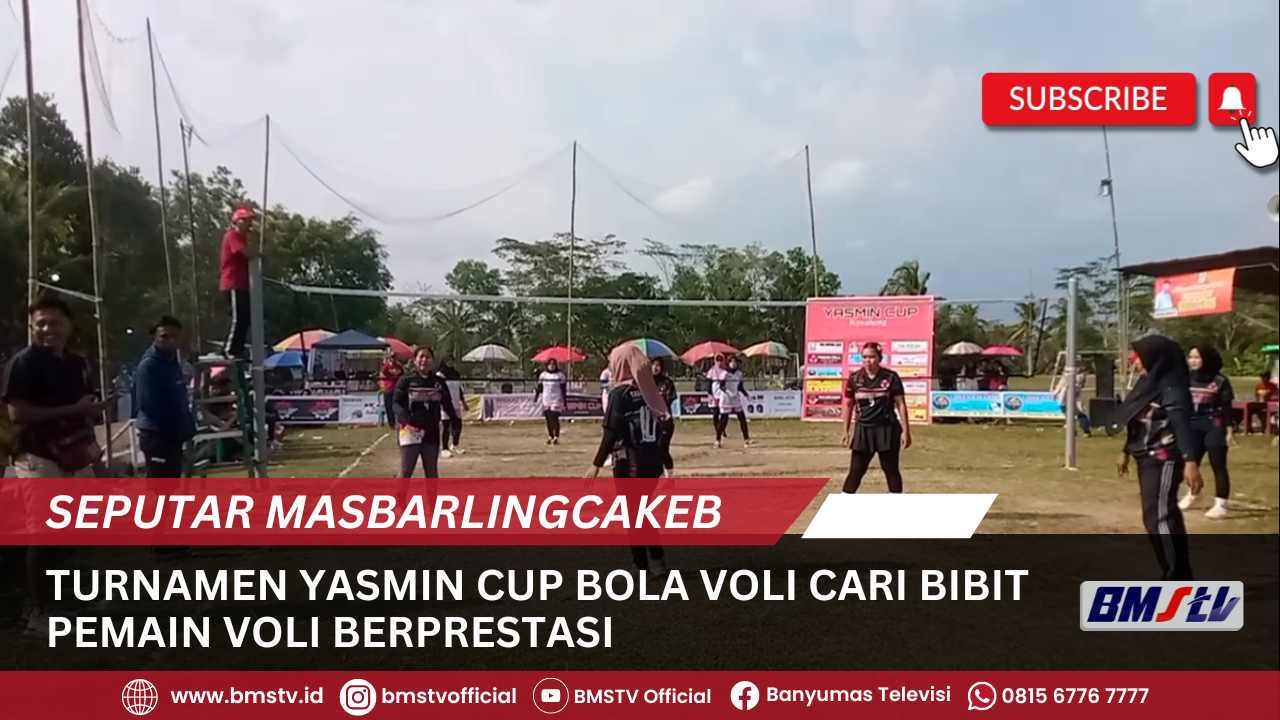 TURNAMEN YASMIN CUP BOLA VOLI CARI BIBIT PEMAIN VOLI BERPRESTASI